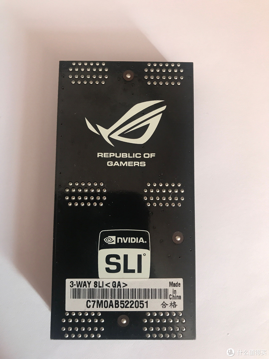 看显卡支持光追，那我开箱ROG SLI HB BRIDGE桥