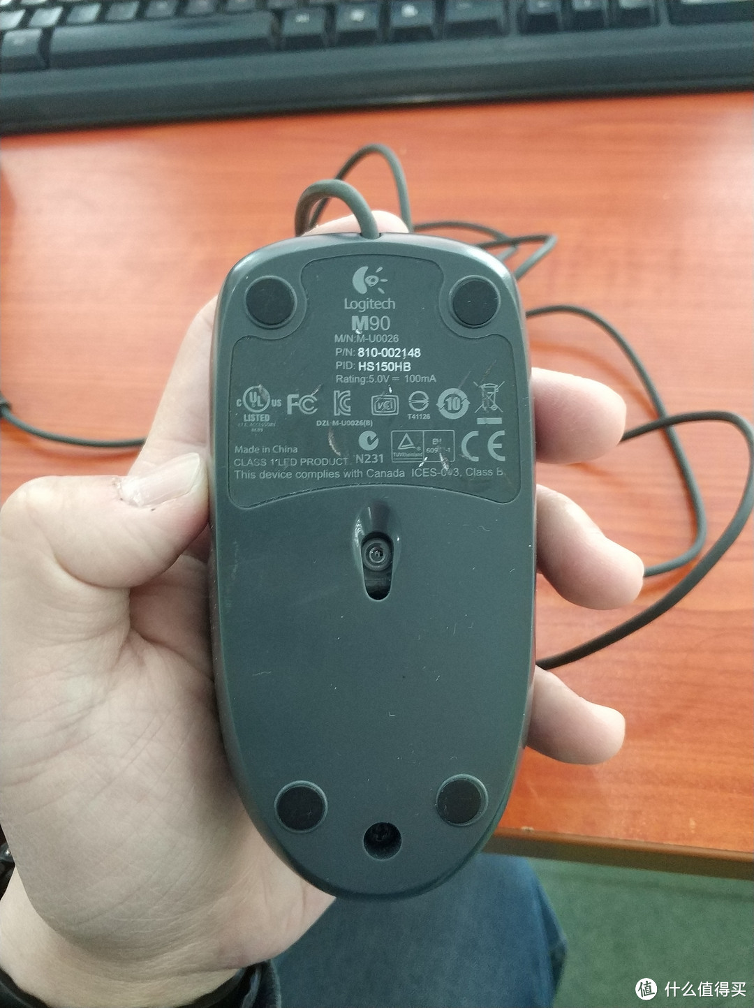 图书馆猿の罗技(Logitech) M90鼠标滚轮异响简单修复