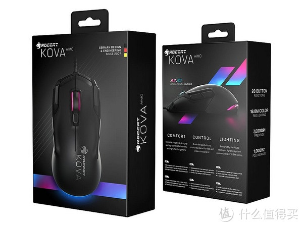 主打操控性：ROCCAT 冰豹 发布 KOVA AIMO“幽灵豹”游戏鼠标