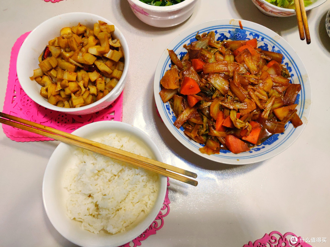 饭,还是家里的香~~三餐打卡第一天!