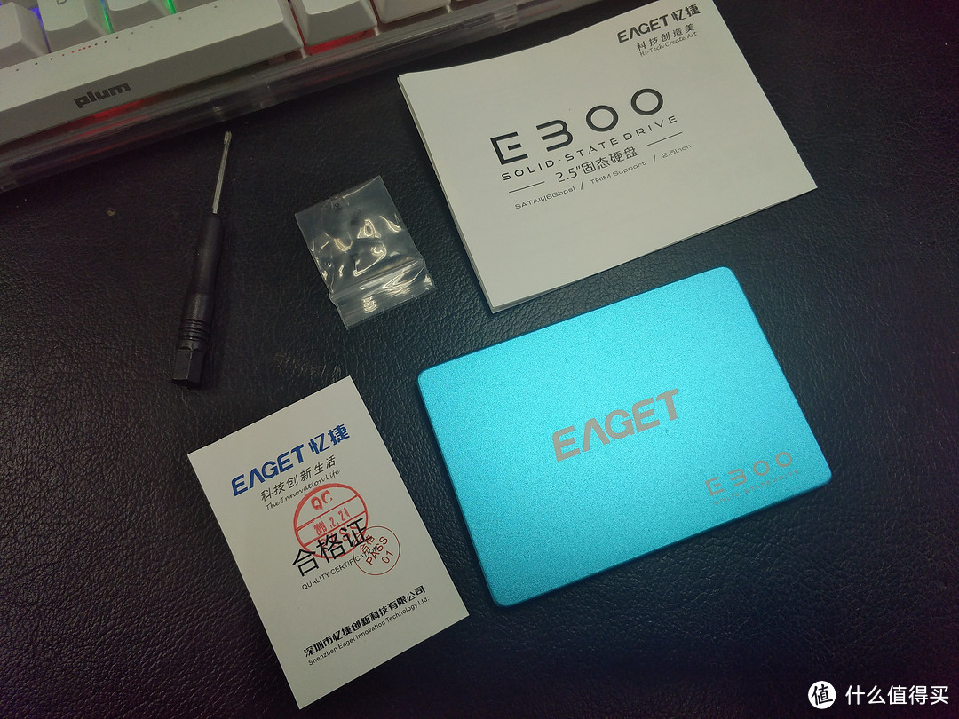 5毛都不要了----忆捷（EAGET）E300 960GB 固态硬盘开箱测评