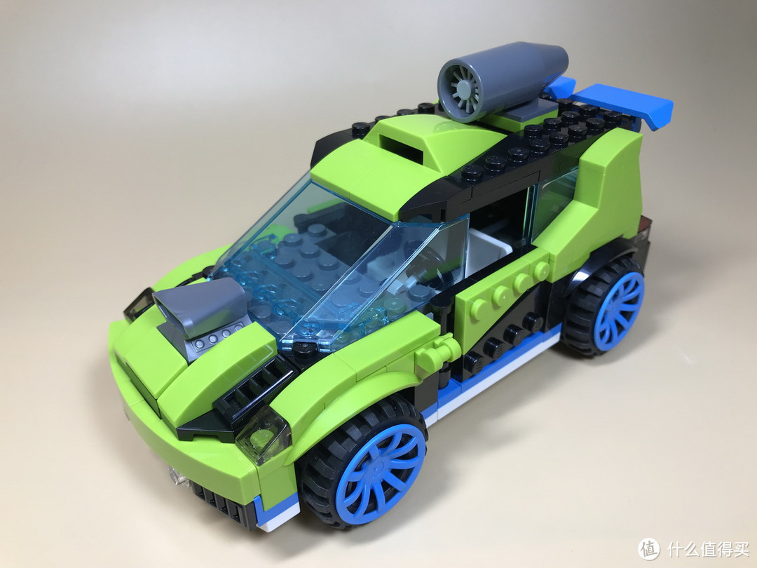 可變形的火箭拉力賽車 :lego 樂高 creator 創意百變組 3_拼插積木