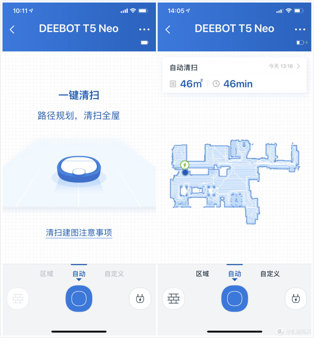 智能清扫更进一步：ECOVACS 科沃斯 DEEBOT T5 Neo扫地机器人使用体验