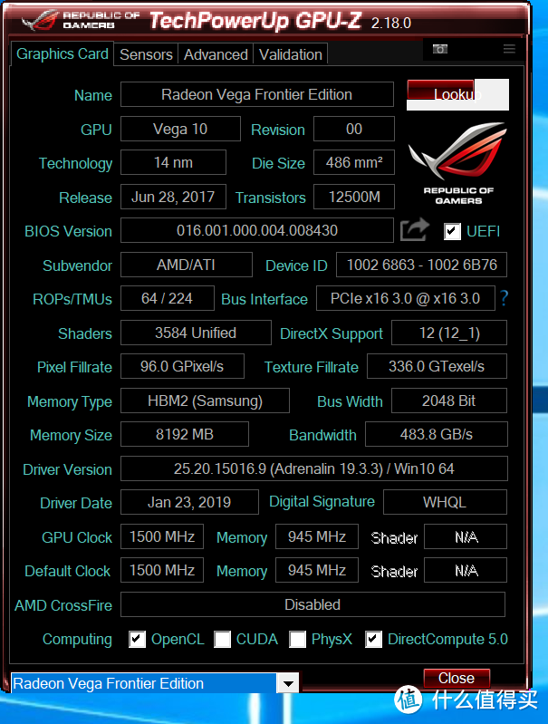 按摩店真香卡？Vega 56京东换货经历及部分使用心得