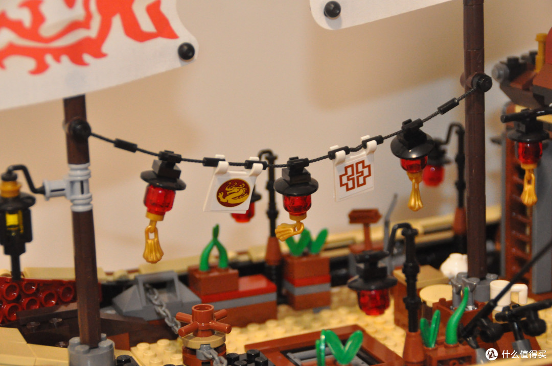 LEGO 乐高 幻影忍者 70618  命运赏赐号  龙船