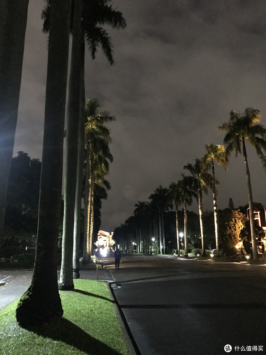 台湾大学的夜晚