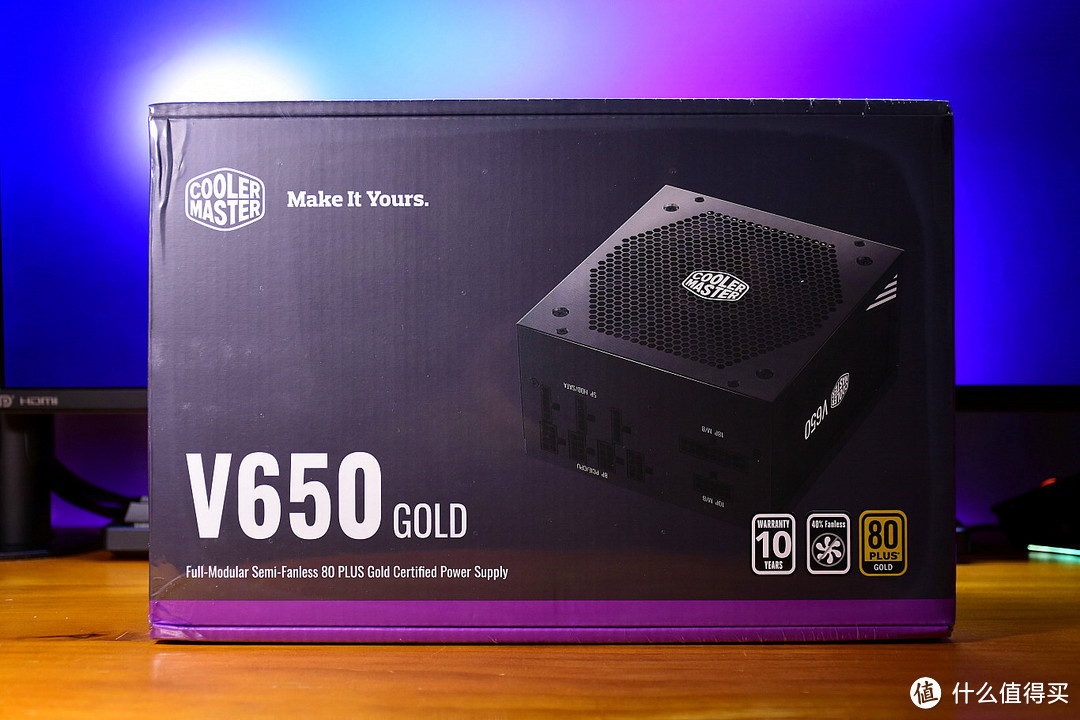 加价也加量,酷冷至尊 V650 GOLD 电源 开箱简评