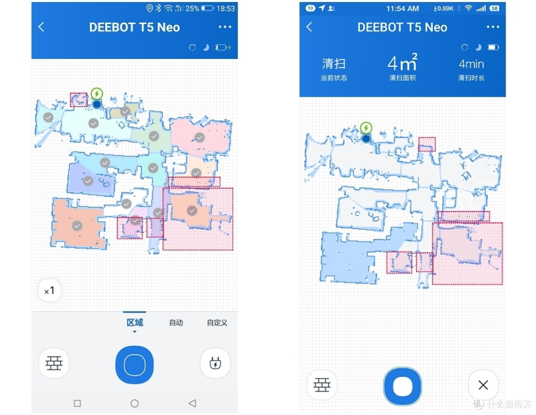 自从科沃斯T5扫地机到家后,别的三四台都下岗了,只因升级了这些功能