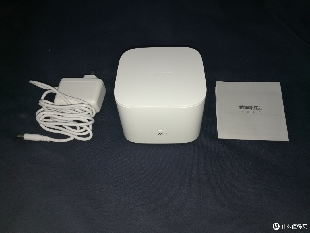 的常规蓝色操作包装还是非常的简单,荣耀开箱篇:去购买￥179荣耀路由2