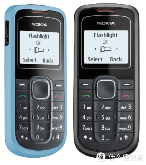 Nokia 1202，充一次电管一周