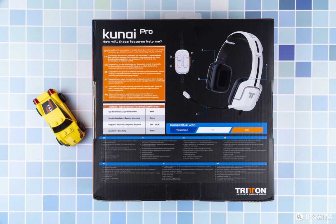 游戏听声辨位、赏乐观影样样行——的TRITTON Kunai Pro游戏耳机评测