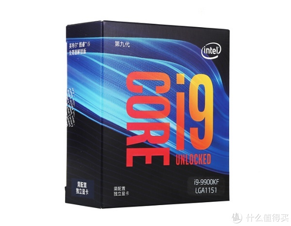 没了核显值否?intel 英特尔 第九代KF系列处理