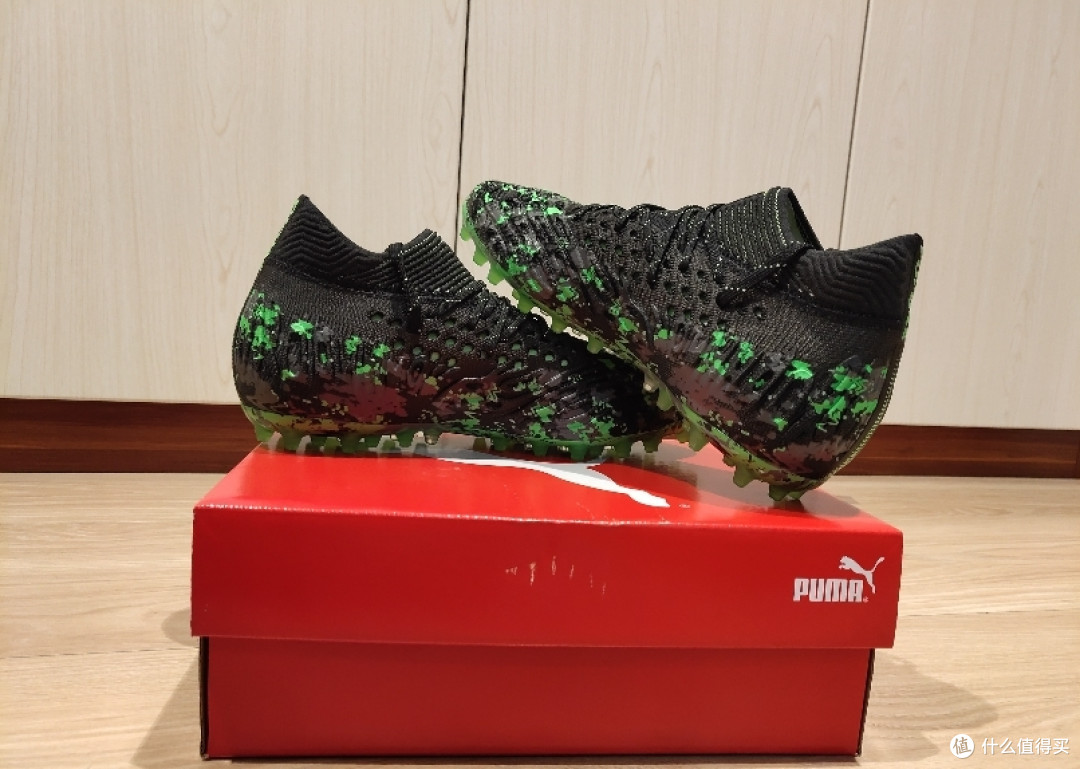 PUMA FUTURE 19.1 mg 黑客绿配色开箱简评