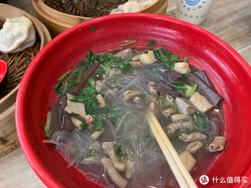 鸭血粉丝一般般，没有油，没有鸭胗！