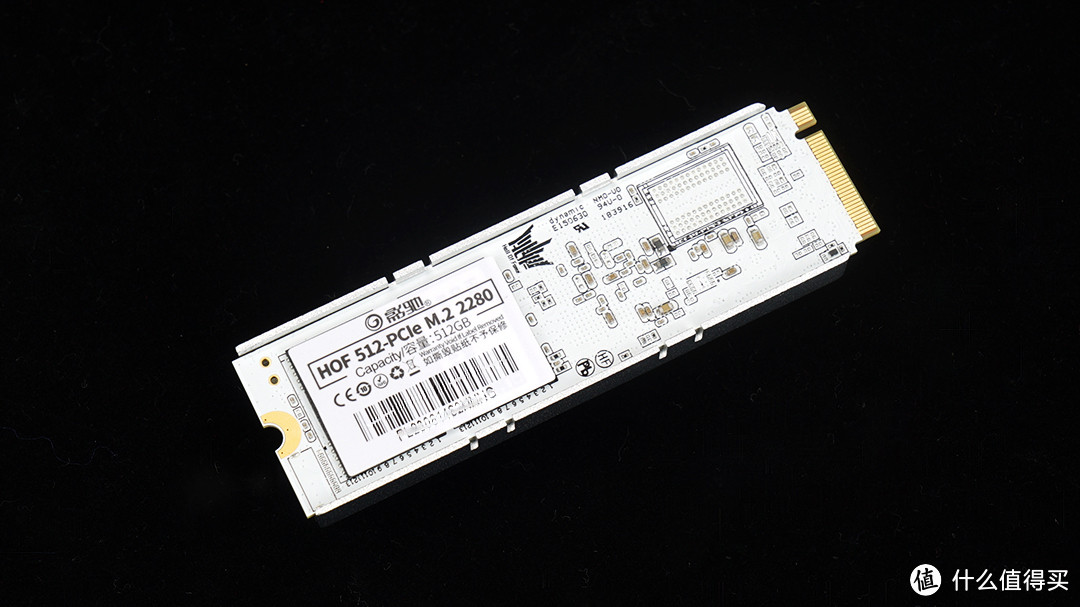 颜值与性能并存，影驰HOF 512-PCIe M.2 2280全网开箱首秀