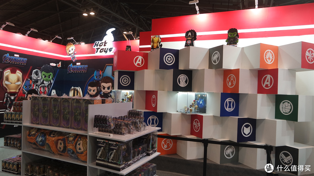 玩模总动员2019上海国际潮流玩具展hottoys展区预览漫威dc全都有