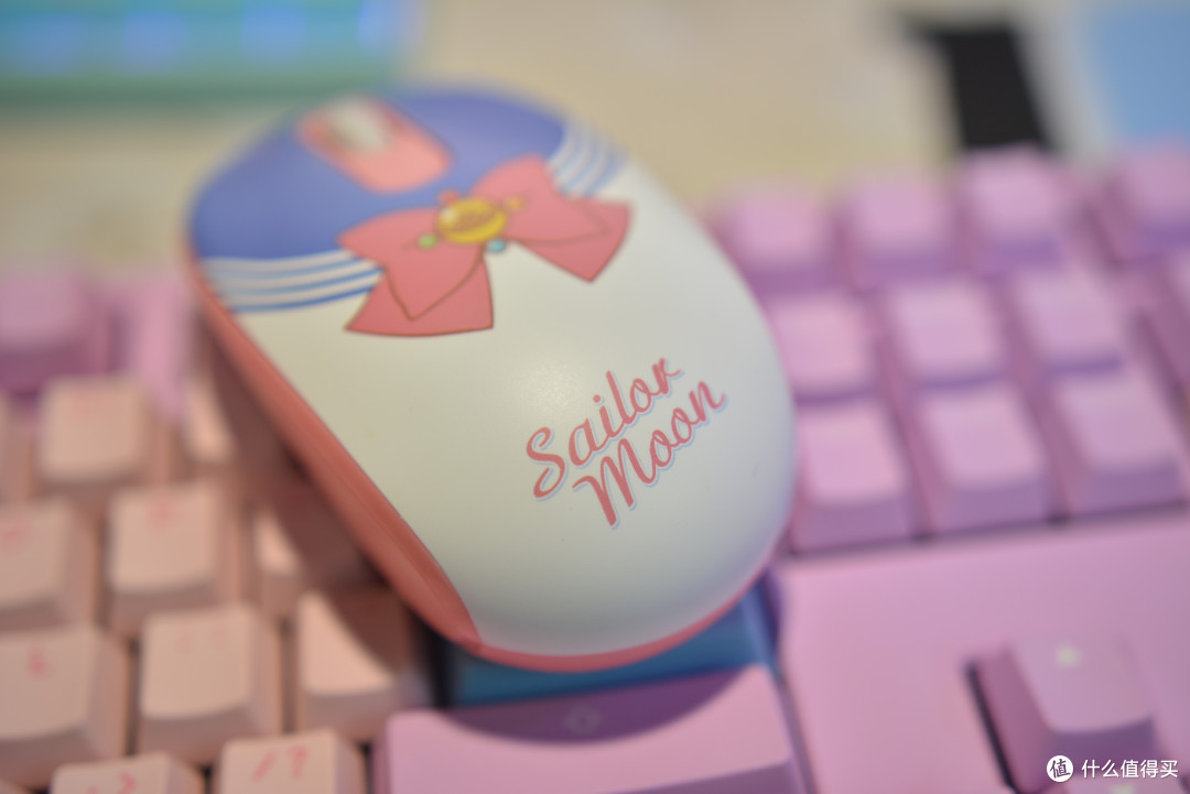 今天我就要变身成Sailor moon,Akko Smart1美少女战士无线鼠标简评