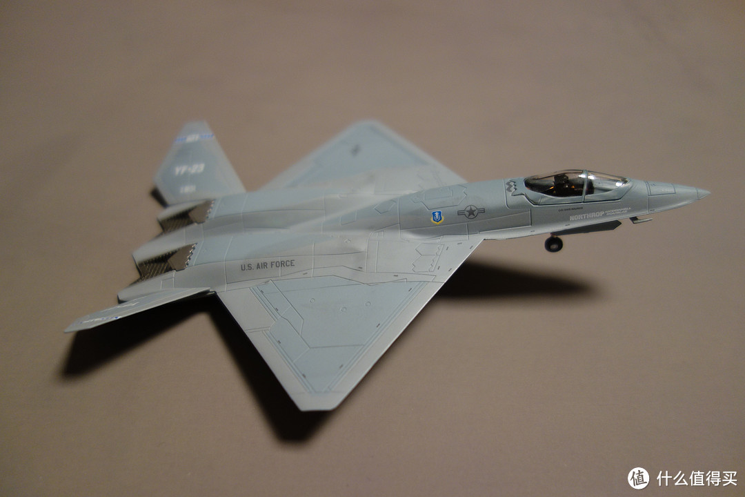 明明更先进却不配姓F 娘娘:喵???YF-23 1/144合金模型测评