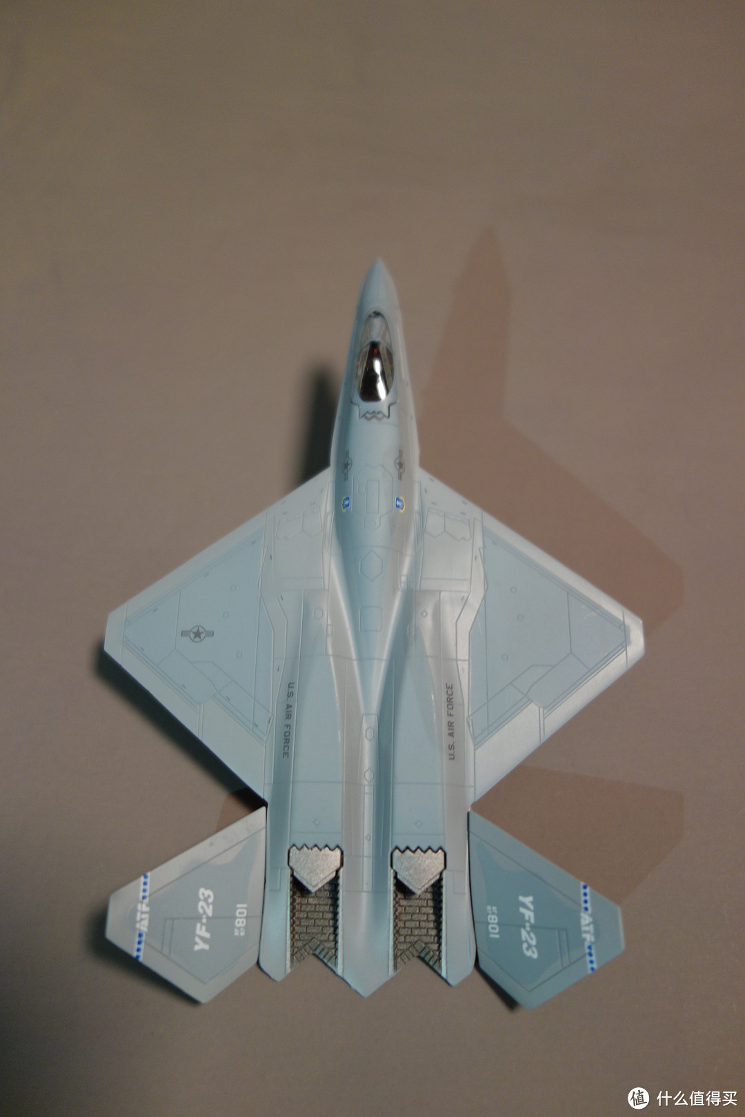 明明更先进却不配姓F 娘娘:喵???YF-23 1/144合金模型测评