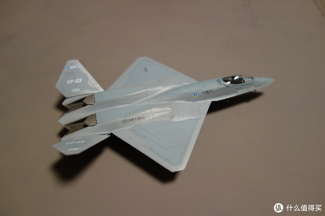 明明更先进却不配姓F 娘娘:喵???YF-23 1/144合金模型测评