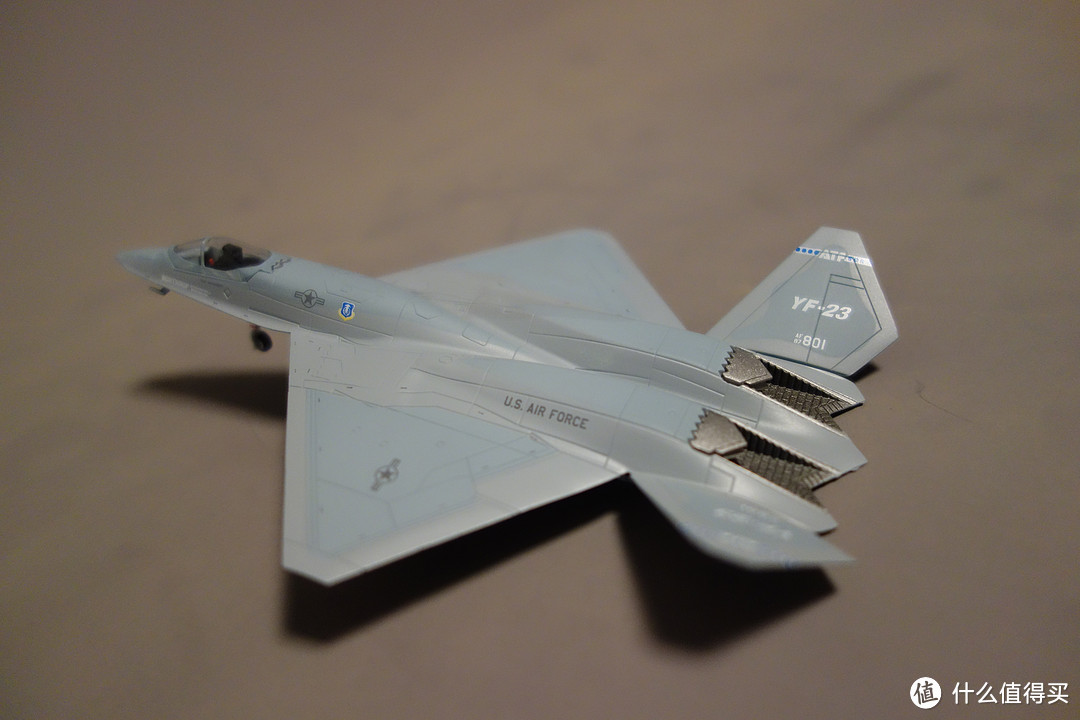 明明更先进却不配姓F 娘娘:喵???YF-23 1/144合金模型测评