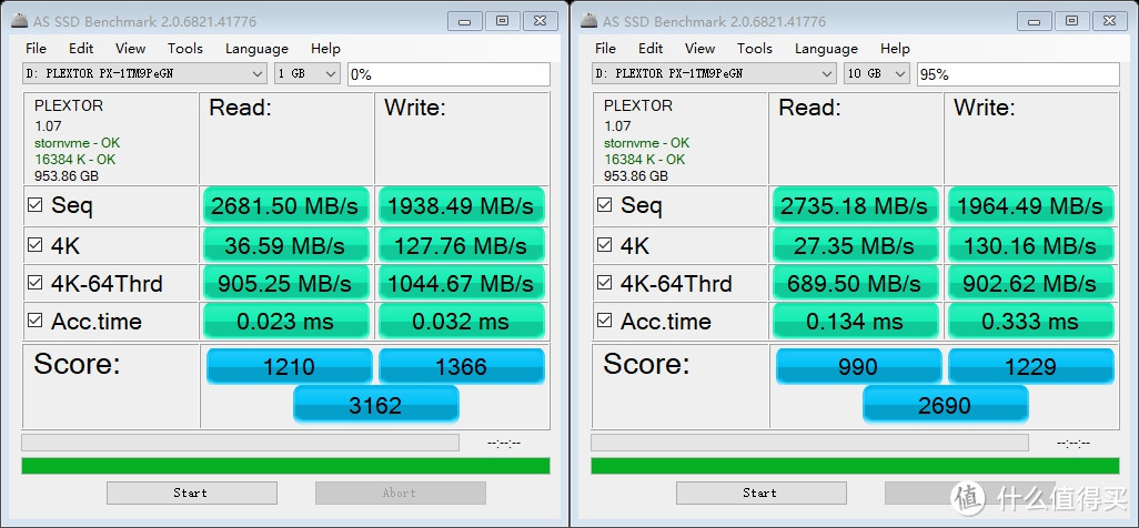 稳健为王—Plextor 浦科特  M9peGN 1TB M.2固态硬盘1.07版固件性能解析