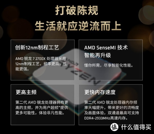 AMD 粉的收藏珍品：AMD Ryzen 7 2700X 50周年纪念版处理器 现身京东