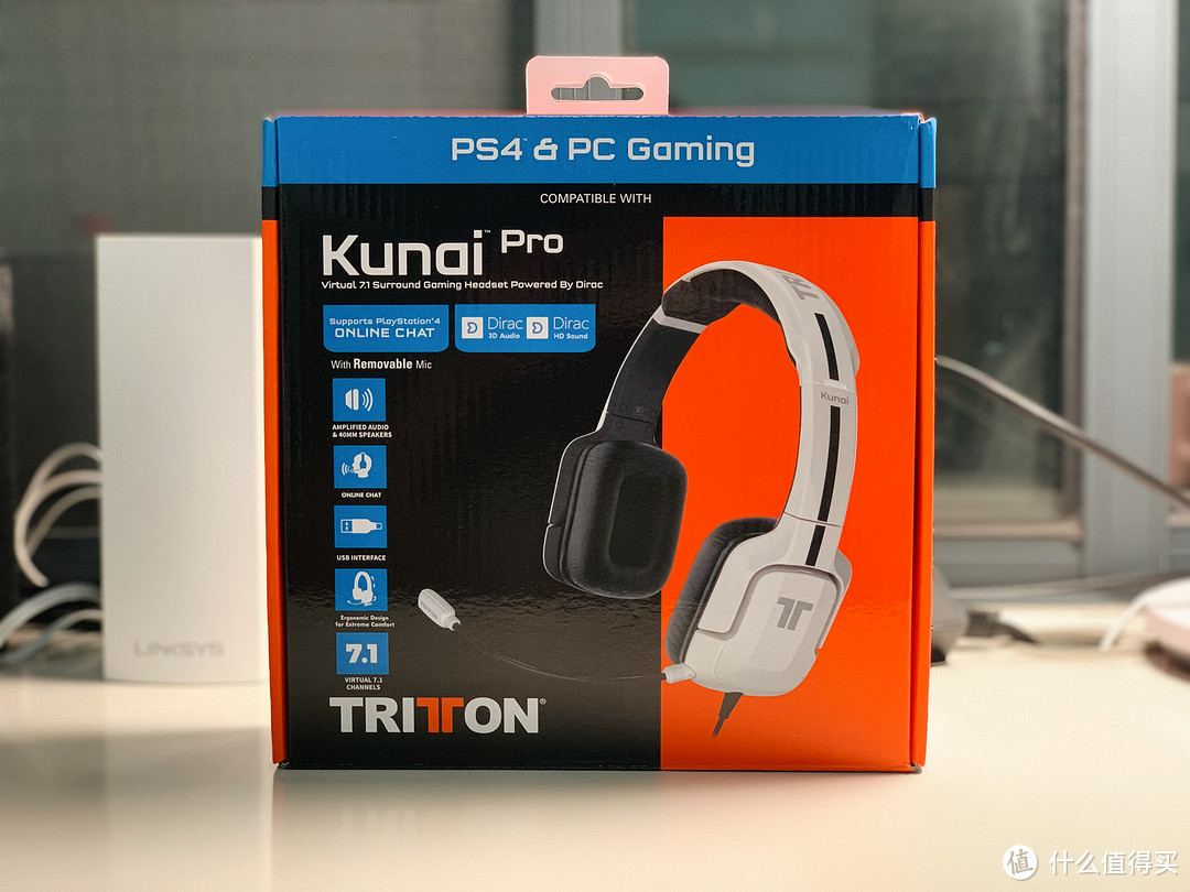300元内的全平台之选，TRITTON Kunai Pro Dirac 虚拟7.1游戏耳机体验