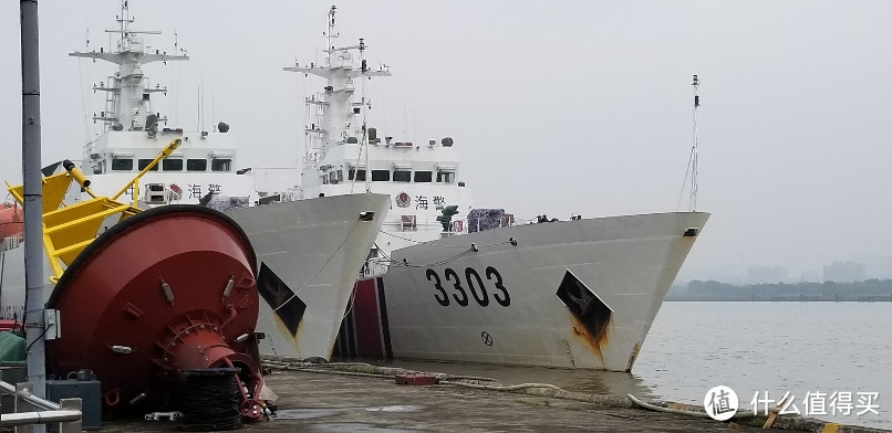 海警船哦,因为这是海警和南海所的共用码头