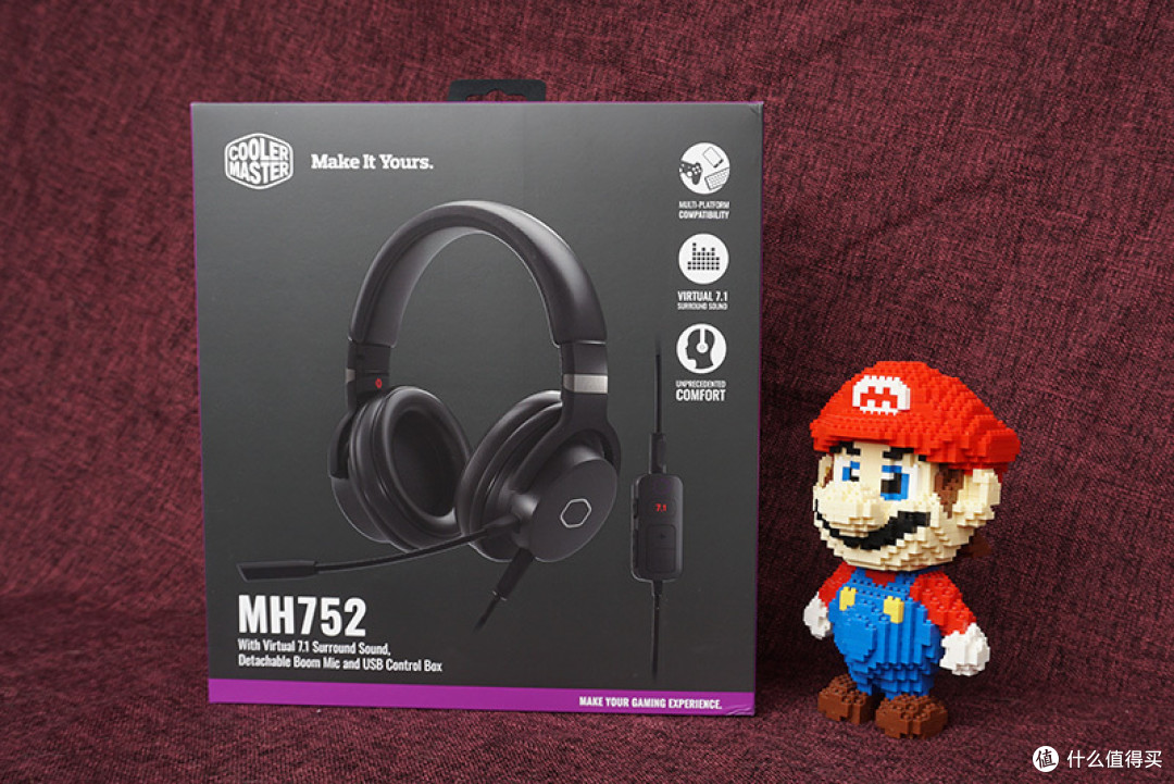 7.1虚拟声道≠游戏玄学!酷冷MH752开箱简评