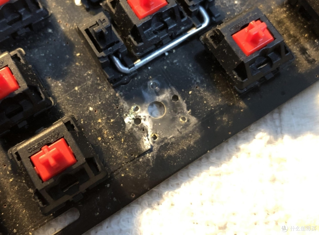 樱桃MX BOARD 2.0机械键盘维修(飞线案例)