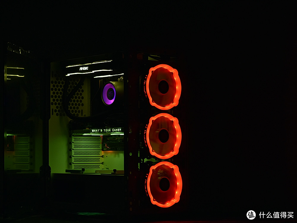 Tt曜越 Thermaltake RGB三件套 挑战者H3机箱 玲珑ARGB风扇 Smart BX1 RGB 550W电源  升级装机评测体验