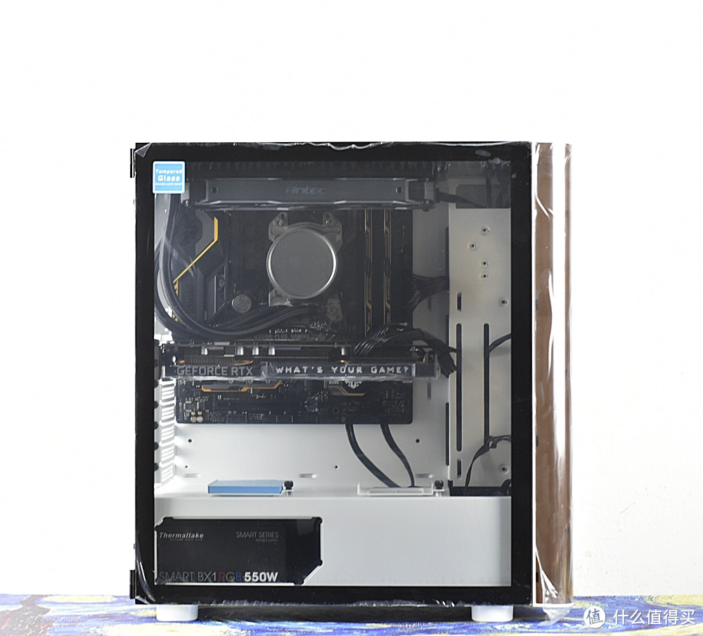 Tt曜越 Thermaltake RGB三件套 挑战者H3机箱 玲珑ARGB风扇 Smart BX1 RGB 550W电源  升级装机评测体验