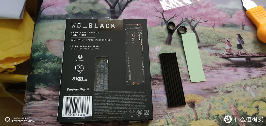 西部数据Western Digital SN750系列开箱+终于找到理想