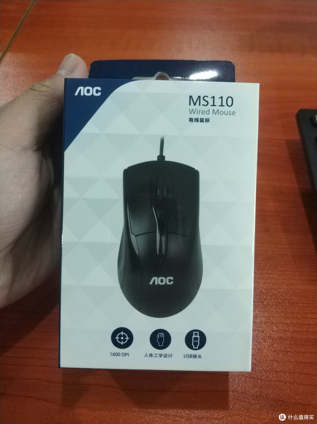 图书馆猿のAOC MS110 有线鼠标 简单拆
