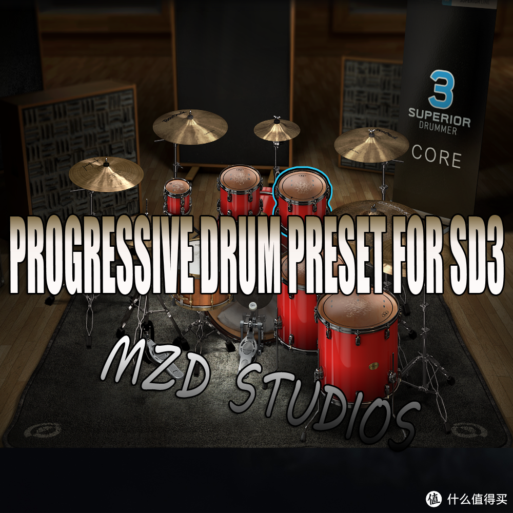 摇滚金属一键混音|只用Superior Drummer3内置插件混音制作前卫金属核/Djent是什么样的感觉？|MZD Studios