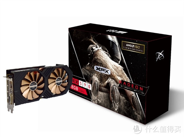 黑金配色、出厂超频：XFX 讯景 发布 RX 590 50周年纪念版 显卡