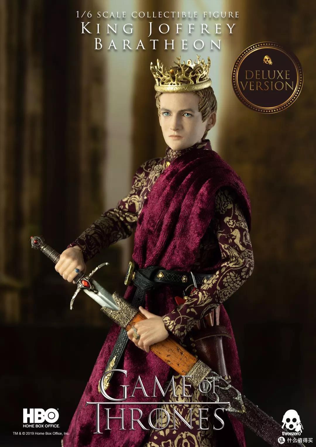 threezero新品把权力的游戏乔佛里国王绑起来