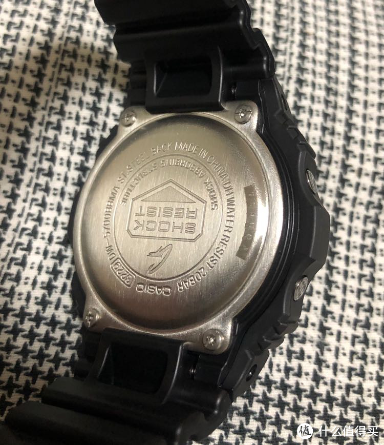 355元G-SHOCK经典方块-镜面表盘-卡西欧手表开箱评测