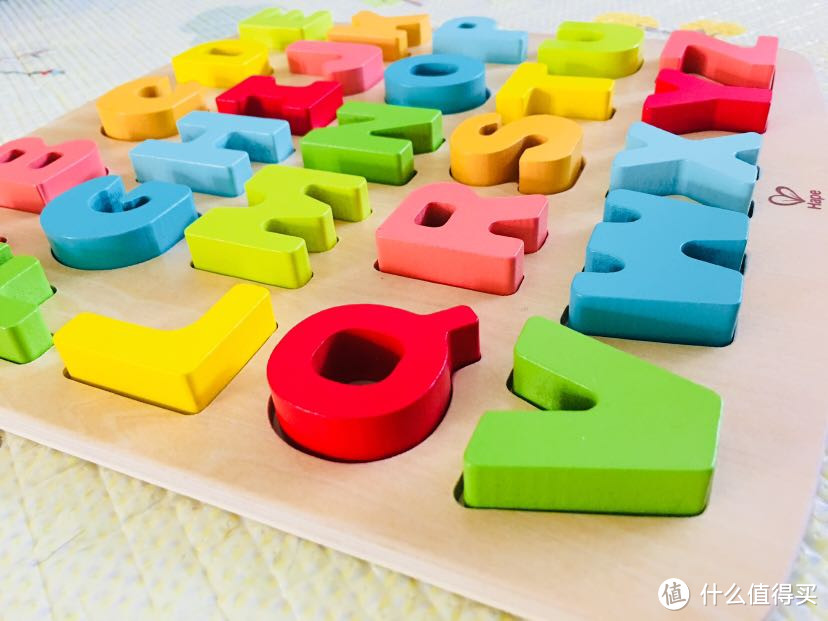 ABC也可以这么学 Hape 字母立体拼图开箱点评