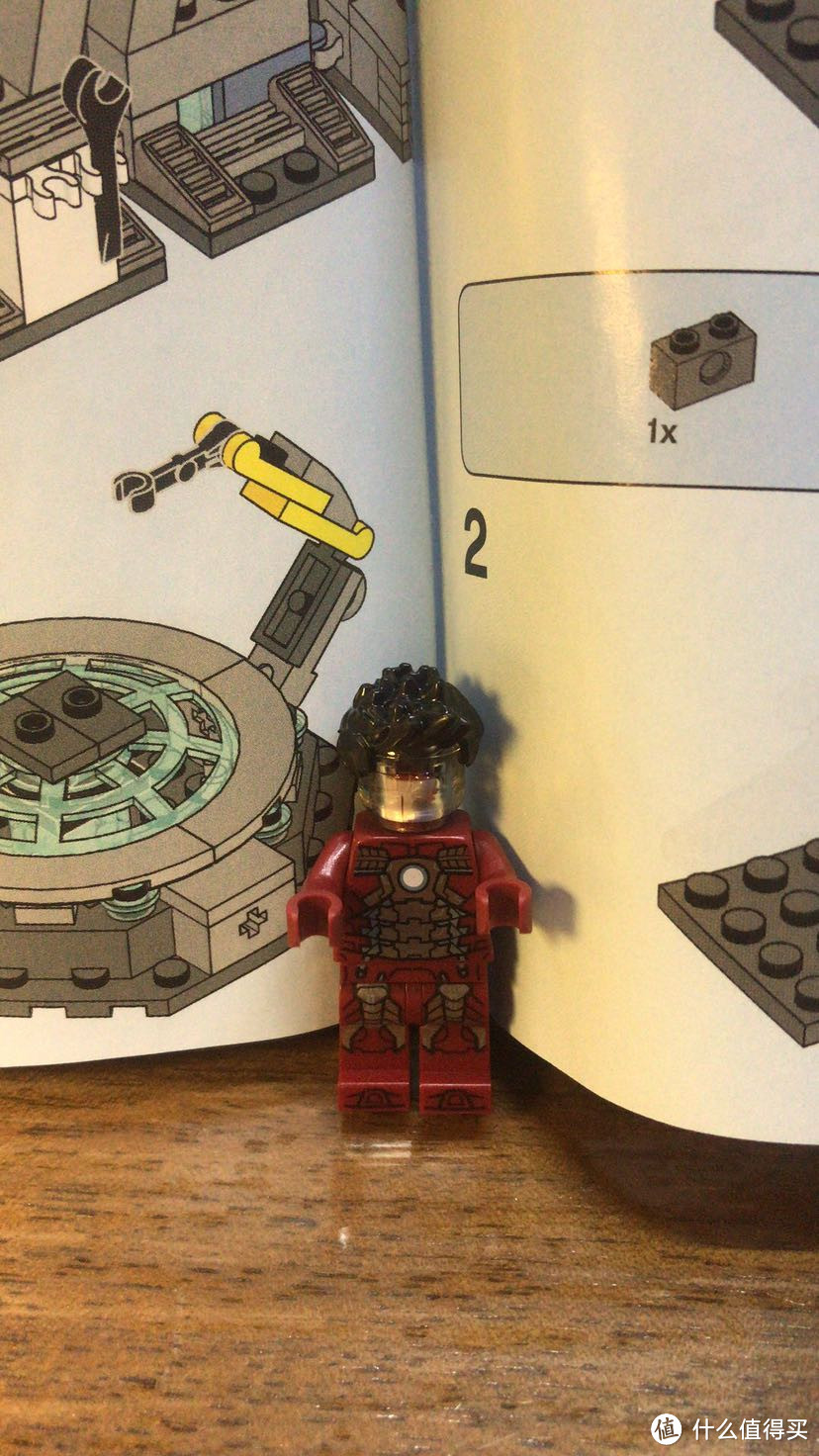 乐高套装测评 篇八:乐高超级英雄复仇者联盟系列—钢铁侠机甲陈列室76