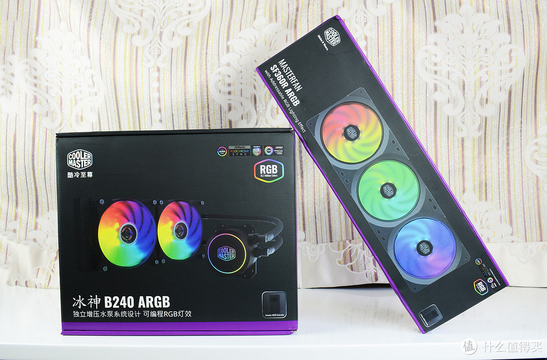 夏天到了,换上酷冷至尊冰神B240 ARGB水冷、SF360R ARGB一体式机箱风扇就舒服了