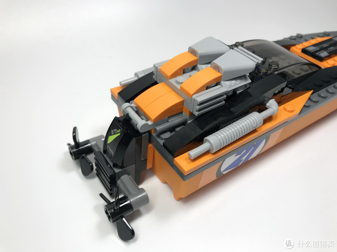 LEGO 乐高 60085 城市系列 4X4赛艇运输车