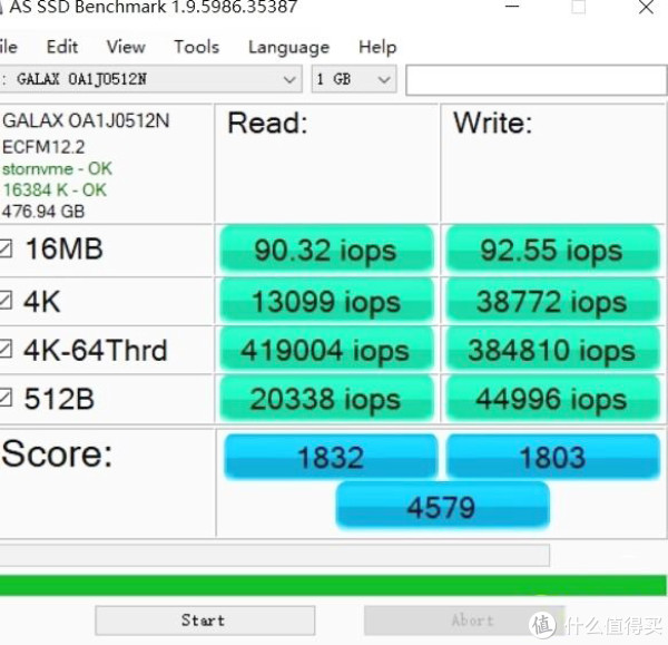 AS SSD Benchmark