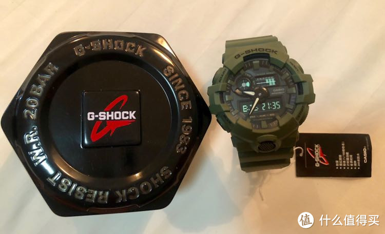 硬核军旅本色：卡西欧G-SHOCK手表GA-700UC-3A开箱评测