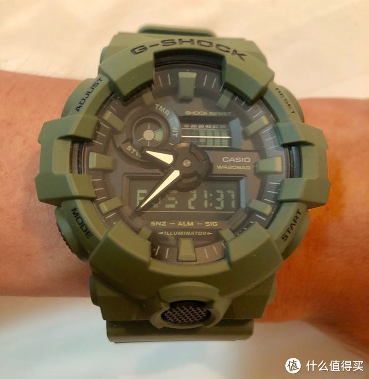 硬核军旅本色：卡西欧G-SHOCK手表GA-700UC-3A开箱评测