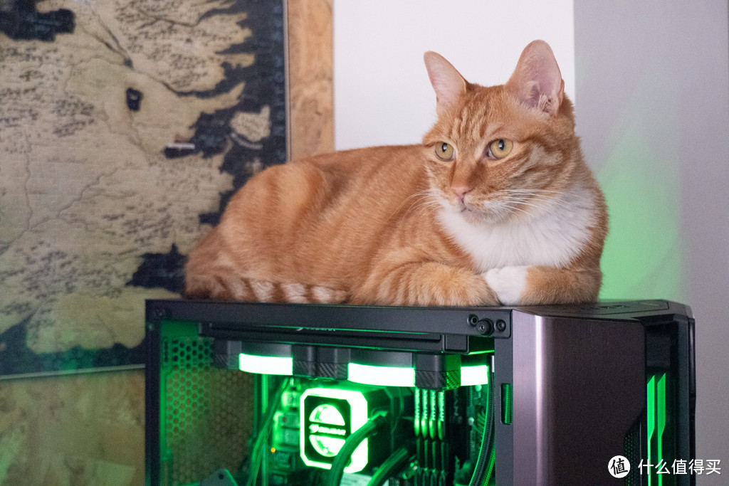 针对猫星人的光污染电脑散热布局及理线教程