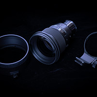适马 ART 105mm F1.4 DG HSM 全画幅定焦镜头 佳能卡口外观展示(遮光罩|旋钮|细纹|卡口)