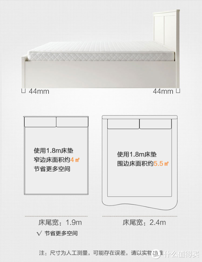 林氏木业上新北欧风实木高箱储物床，专为小户型设计