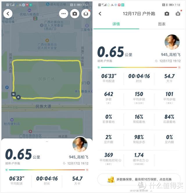 动静皆有范，健康每一步智能来守护！——咕咚智能时尚跑鞋10K